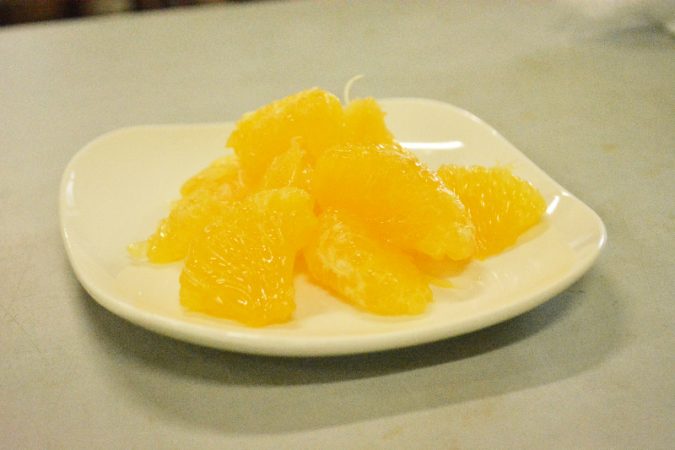 甘夏みかんの房